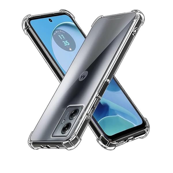 Motorola Moto G14 Mobilskal Stöttåligt - Transparent