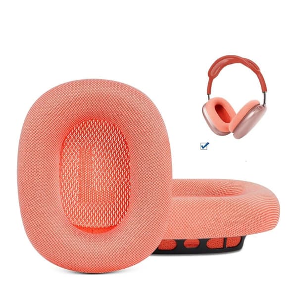 AirPods Max rosa nät silikon hörlursskydd, ett par