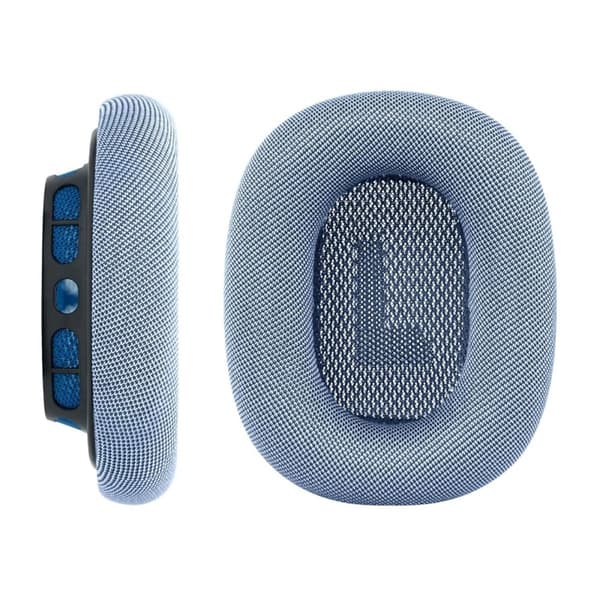 AirPods Max blå nät silikon hörlursskydd, ett par