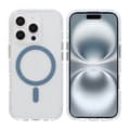 Pikkukuva 1 / 5: iPhone 16 Pro Mobilskal Magnet Dubbelskydd - Blå