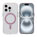 Miniatyrbild 1 av 5: iPhone 16 Pro Max Mobilskal Magnet Dubbelskydd - Rosa