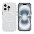 Miniatyrbild 1 av 5: iPhone 16 Pro Max Mobilskal Magnet Dubbelskydd - Vit