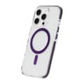 Miniatyrbild 4 av 5: iPhone 16 Pro Mobilskal Magnet Dubbelskydd - Lila