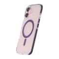 Pikkukuva 5 / 5: iPhone 16 Plus Mobilskal Magnet Dubbelskydd - Lila