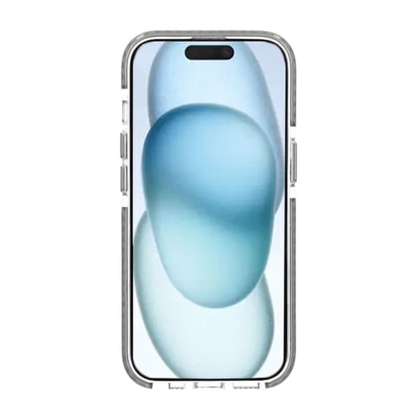 iPhone 15 Mobilskal Magnet Dubbelskydd - Grå