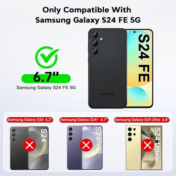 Samsung A16 matt svart deksel