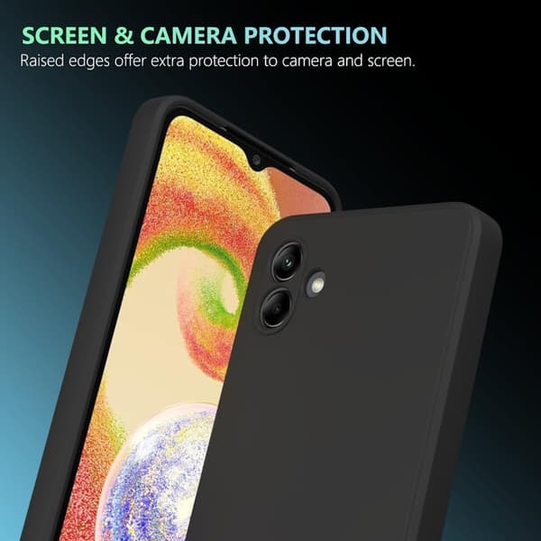 Samsung A06 matt svart deksel