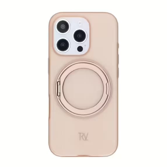 Rvelon 360 roterande mobilfodral för iPhone 16 Pro Bronsguld