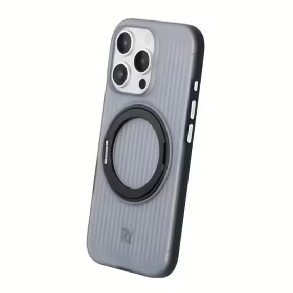 iPhone 16 Pro Max Rvelon Skal Roterande Magnet Stativ - Brons