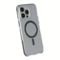 Miniatyrbild 5 av 5: Transparent dubbelsidigt IMD magnetfodral för iPhone 15 Pro grå