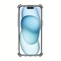 Miniatyrbild 2 av 5: Rvelon Four-corner anti-falling magnetic suction Case For iPhone 15 Pro Blue
