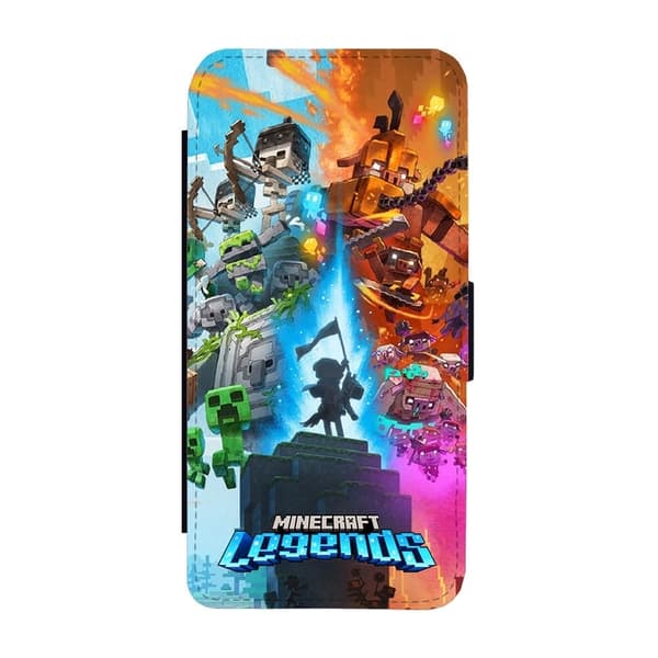 Minecraft Legends Samsung Galaxy A35 Flip Mobilfodral