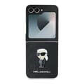 Miniatyrbild 6 av 6: Fodral till Samsung Galaxy Z Flip6 - Karl Lagerfeld Saffiano (KLHCZZF6SAPKINPK) - Ikonik Monogram