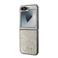 Miniatyrbild 2 av 6: Samsung Galaxy Z Flip6 Fodral - Guess Glitter Script (GUHCZZF6HGGSHD) - Guld