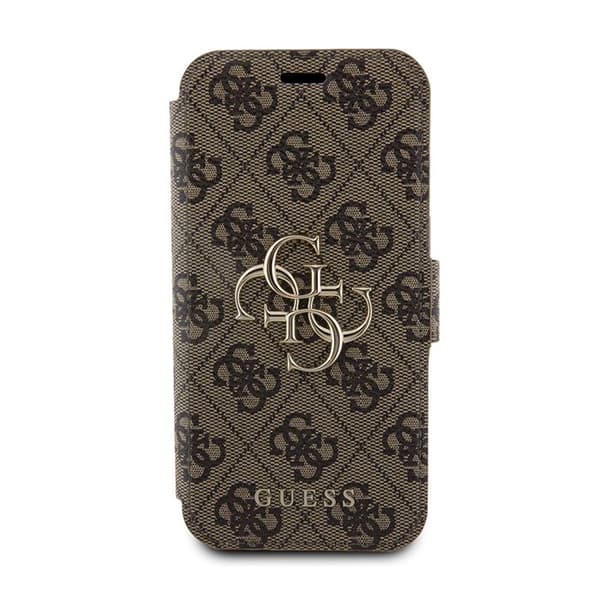 Skal till iPhone 15 Pro Max - Guess Book 4G (GUBKP15X4GMMGMGBR) - Brun