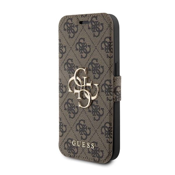 Skal till iPhone 15 Pro Max - Guess Book 4G (GUBKP15X4GMMGMGBR) - Brun