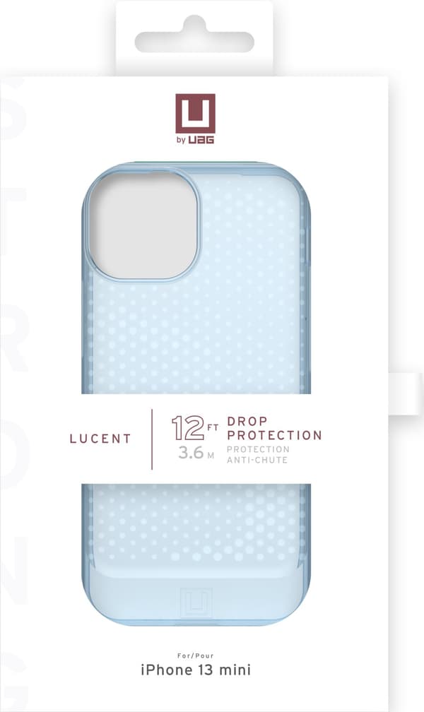 iPhone 13 Mini U Lucent Cover, Cerulean