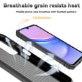 Pikkukuva 6 / 9: SKALO Samsung A16 Armor hybridi metallirengas kameran liukusäädin - Musta