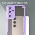 Pikkukuva 5 / 10: SKALO Samsung A16 Armor Hybrid Frosted Suojakuori - Violetti