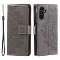 Pikkukuva 1 / 6: SKALO Samsung A16 Mandala lompakkokotelo - Harmaa