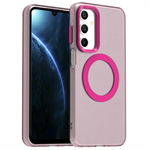 SKALO Samsung A16 Candy Series Hybrid Cover - Rød