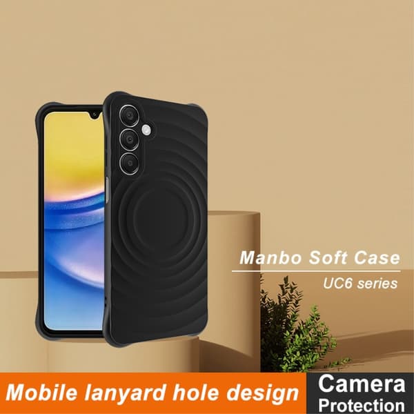 IMAK Samsung A16 UC-6 Series Cover - Sort