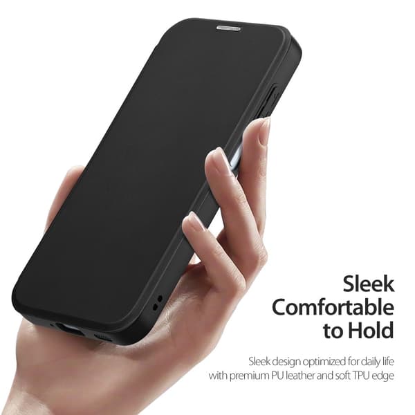 DUX DUCIS Samsung A16 Skin X Pro Lompakkokotelo - Musta