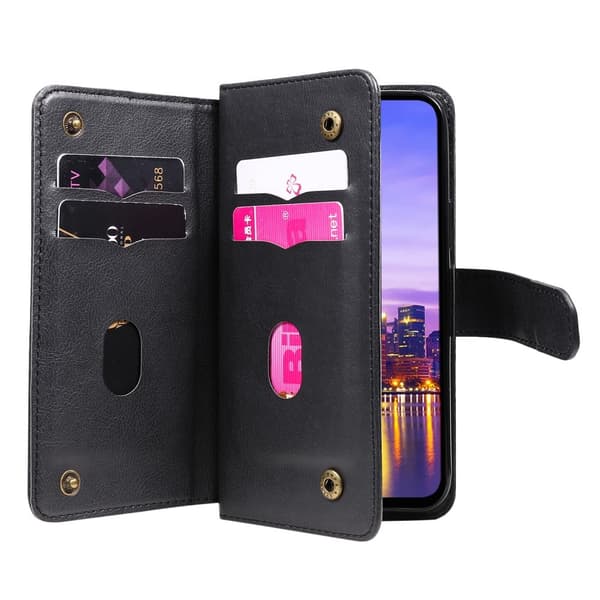SKALO Samsung A16 10-RUM Flip Cover - Sort