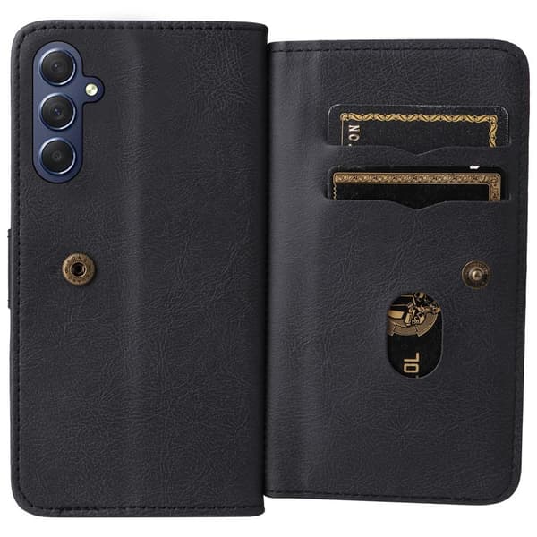 SKALO Samsung A16 10-RUM Flip Cover - Sort