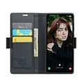 Pikkukuva 3 / 11: CaseMe Samsung A16 023 Series PU-Läder Lompakkokotelo - Musta