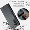 Pikkukuva 11 / 11: CaseMe Samsung A16 023 Series PU-Läder Lompakkokotelo - Musta