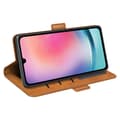 Pikkukuva 3 / 6: SKALO Samsung A16 Premium Wallet Lompakkokotelo - Ruskea