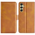 Pikkukuva 1 / 6: SKALO Samsung A16 Premium Wallet Lompakkokotelo - Ruskea