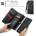 Pikkukuva 10 / 11: CaseMe Samsung A16 008 BIg Wallet 2in1 Magnet Lompakkokotelo - Musta