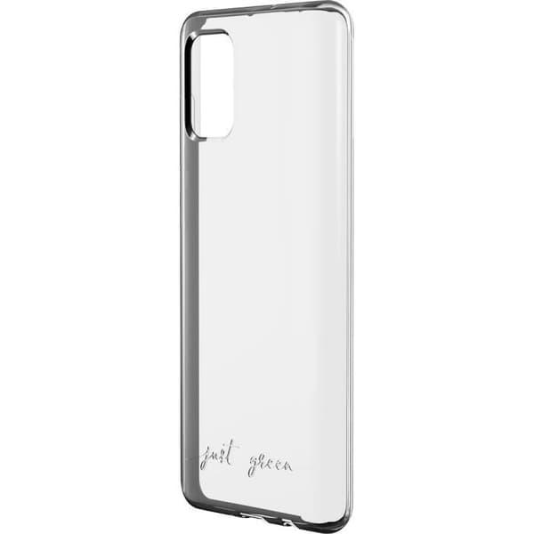 Transparent mjukt fodral för Samsung Galaxy A71 Just Green