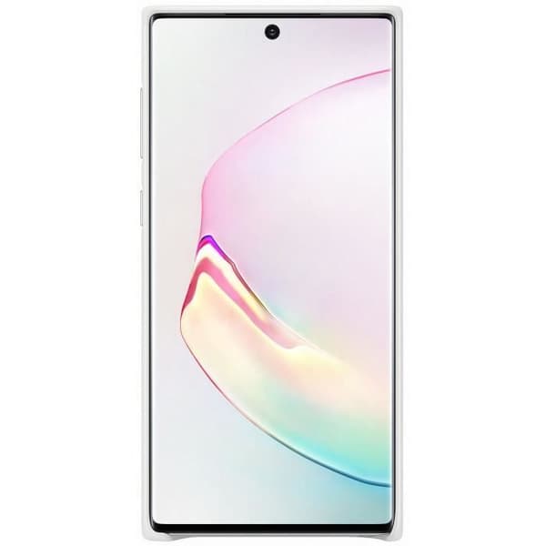 Vit Note10 läderfodral