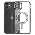 Miniatyrbild 2 av 4: Diamantfodral till iPhone 11 - AVIZAR - Black Rhinestone Outline - Stel - Syntet - Blandat