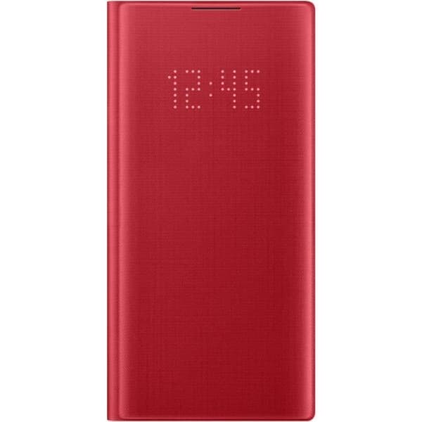 LED View Cover Röd Note10