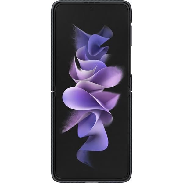 Fodral - SAMSUNG - Z Flip 3 - Aramid - Svart - Stativfunktion