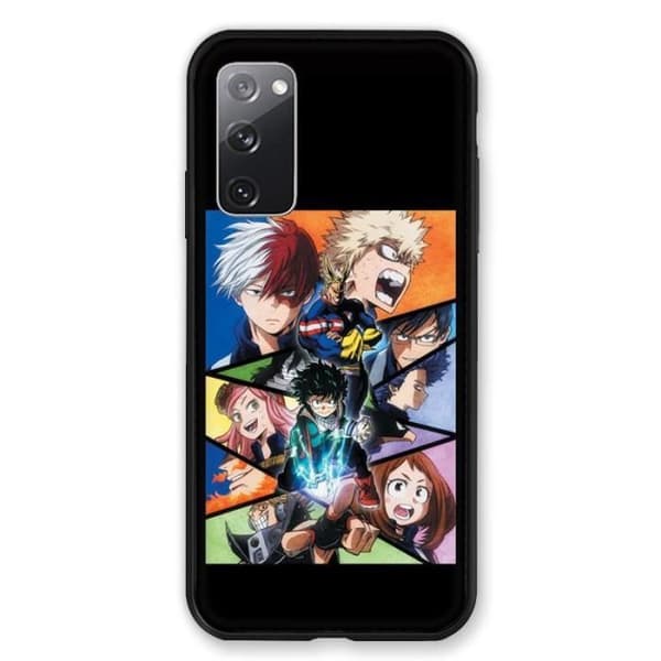 Fodral till Samsung Galaxy S20 FE / S20FE Manga My Hero Academia Black One Size