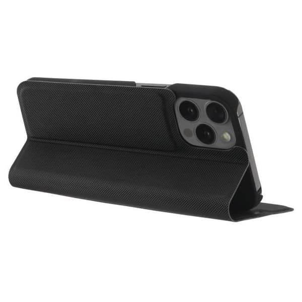 Plånboksfodral - Apple - iPhone 13 Pro - Svart - Seme-flexibelt - Magnetiskt