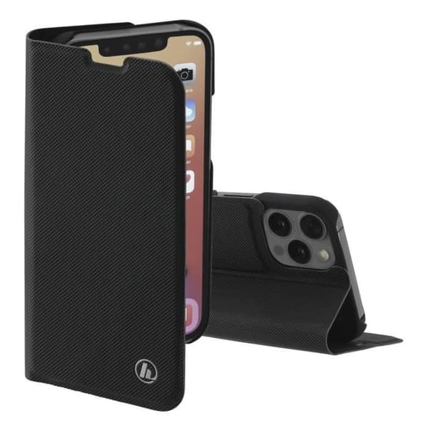 Plånboksfodral - Apple - iPhone 13 Pro - Svart - Seme-flexibelt - Magnetiskt