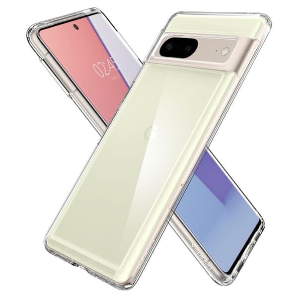 Fodral - SPIGEN - Ultra Hybrid - Transparent - Stötsäkert skydd - Trådlös kompatibel