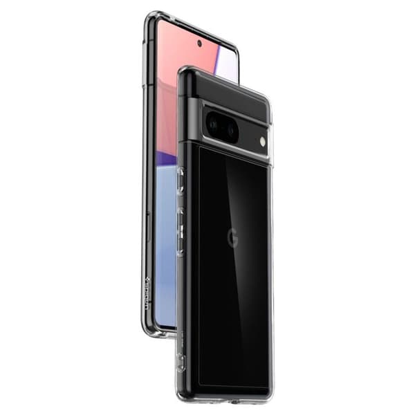 Fodral - SPIGEN - Ultra Hybrid - Transparent - Stötsäkert skydd - Trådlös kompatibel