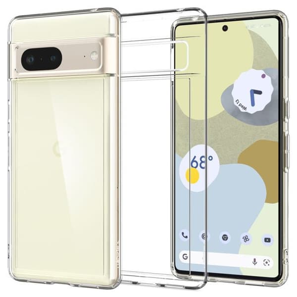 Fodral - SPIGEN - Ultra Hybrid - Transparent - Stötsäkert skydd - Trådlös kompatibel