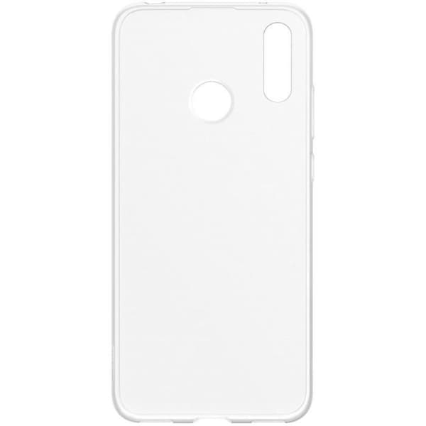 Fodral - HUAWEI - Y7 2019 - Halvstyvt - Transparent - Stöt- och repskydd