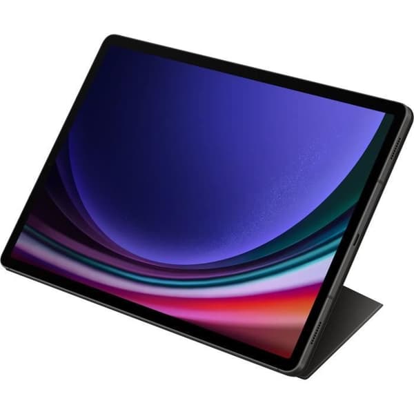 Smart bokomslag - Samsung - Galaxy Tab S9+ - Svart - Skydd - Flera positioner stöd