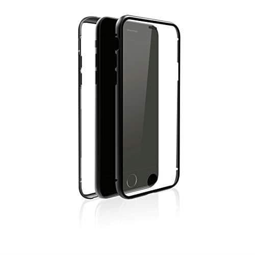 Hama Black Rock Skyddsfodral "360° Glass" (för Apple iPhone 7/8, perfekt skydd, slimmad design, tillverkat av plast, 360° skal