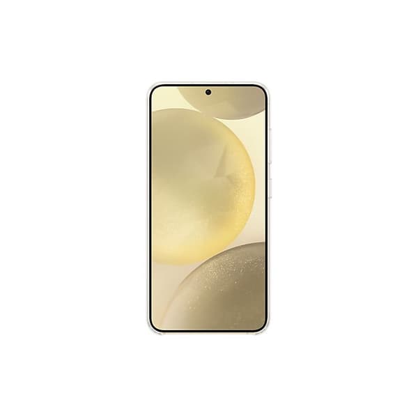 Coque - Samsung - Galaxy S24 - Transparent - Avtagbart stöd - Flexibel