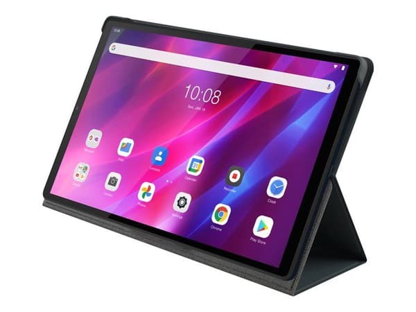 Flipfodral för LENOVO Tab K10 ZA8N, ZA8R, ZA8S, ZA8T, ZA9K surfplatta - Grå - 10,1 tum